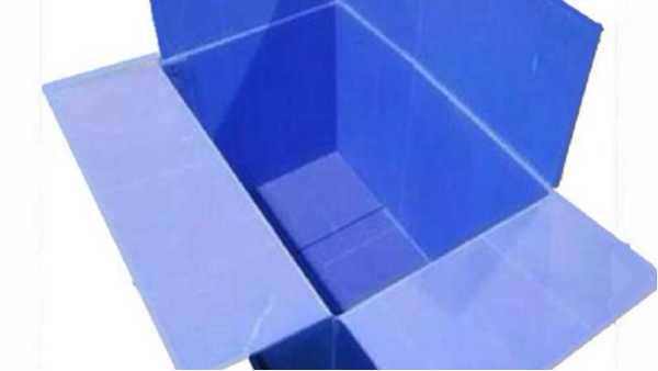 青島春季海鮮冷藏運(yùn)輸專用中空板周轉(zhuǎn)箱